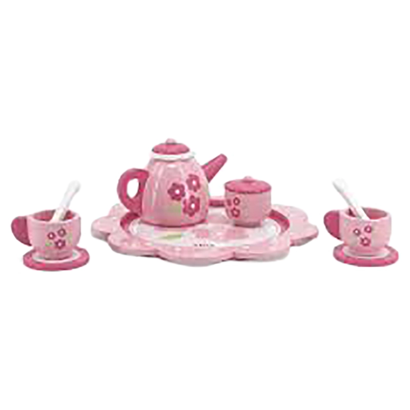 VIGA Wooden Tea Set - 9 pcs (PCG-44543)