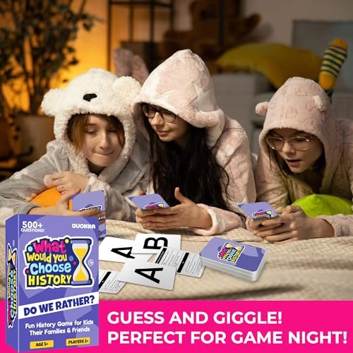 What Would You Choose: History Edition - Family Card Game