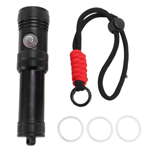 1200 Luminous Flux Dive Light - 50 m Black