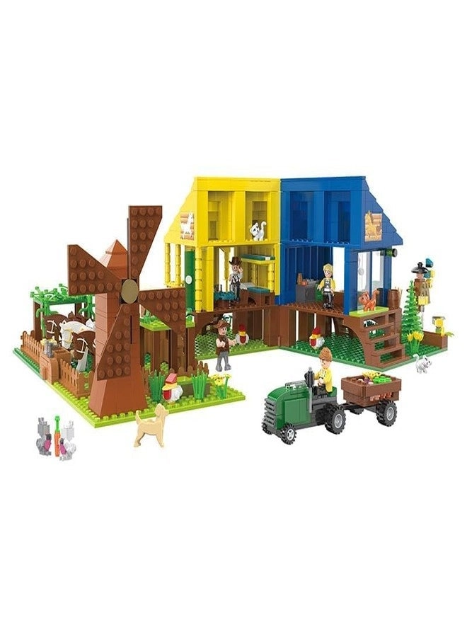 Building Blocks Farm House Set - 800+ pcs