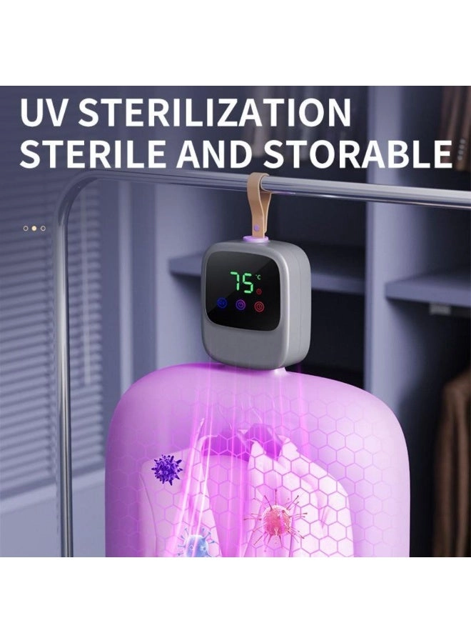 Portable Mini Clothes Dryer - 360° Hot Air Circulation Adjustable Digital Timer