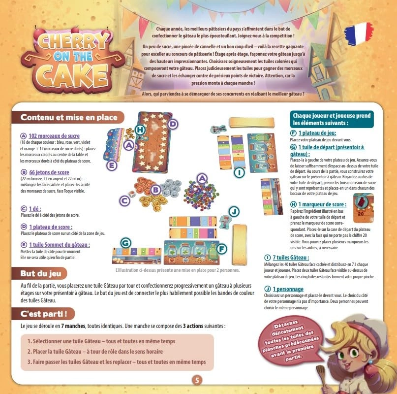 Cherry on The Cake (Dutch, English, French, Italian, Spanish)