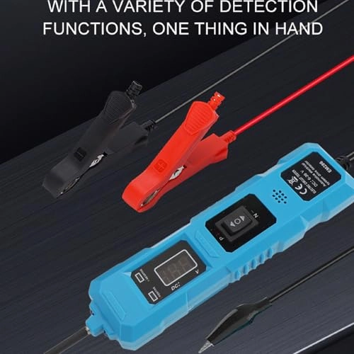 CAR Circuit Tester - 1 to 8 amp 6 to 36V DC 2 Clips