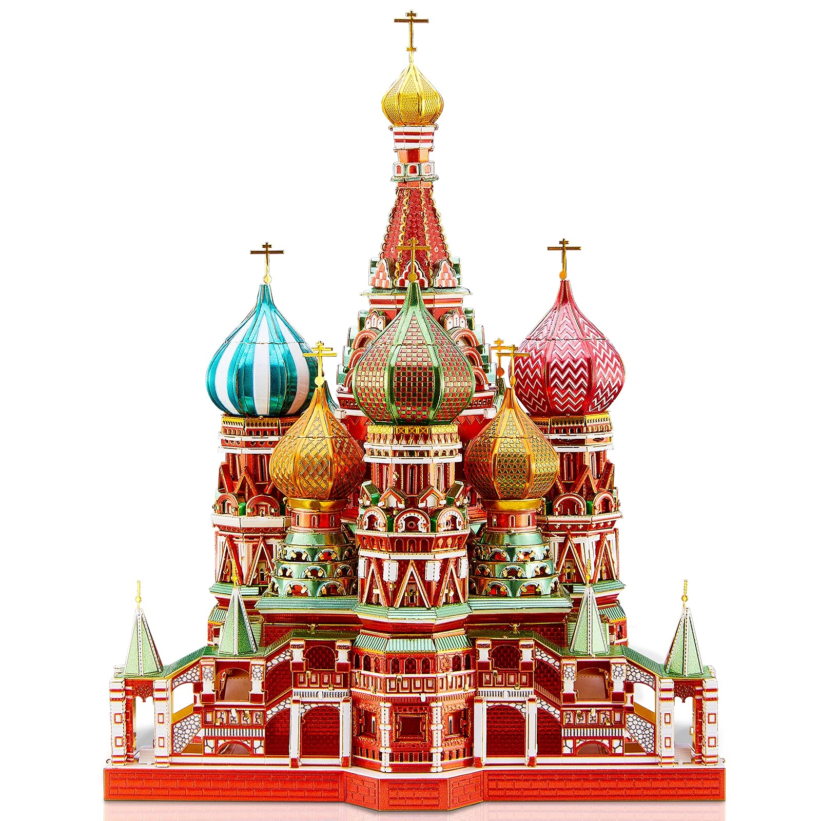 Piececool Saint Basil’s Cathedral - 3D Metal Puzzle 711 Pcs