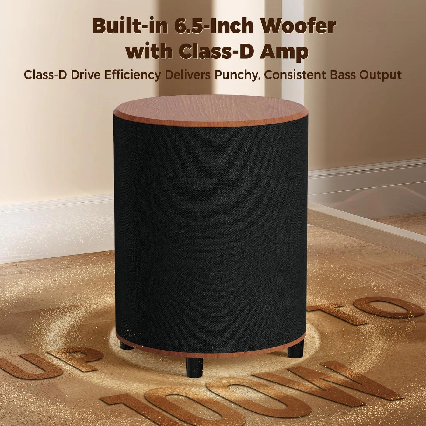 Powered Subwoofer - 100W Peak 6.5''