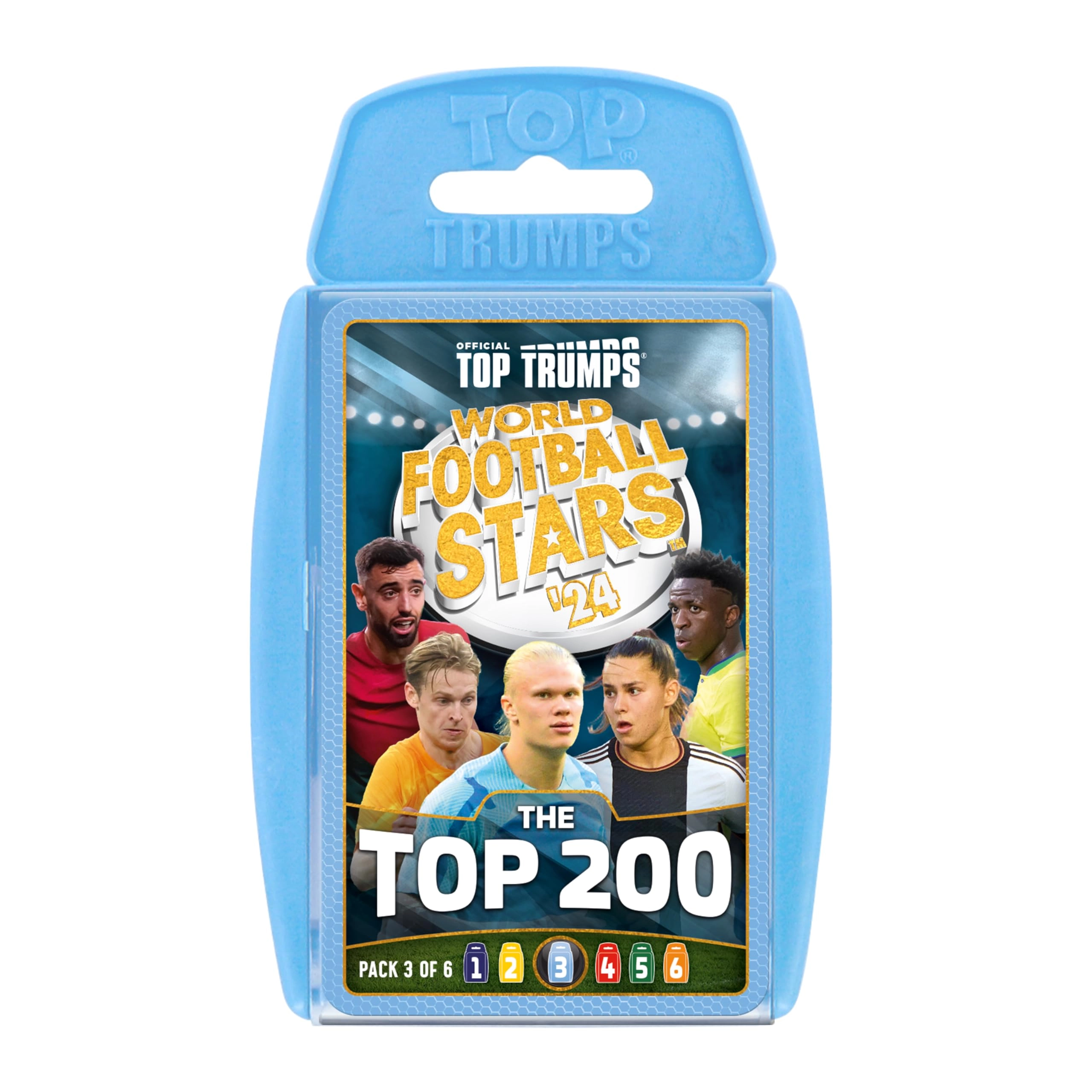Top Trumps World Football Stars Top 200 - Card Game