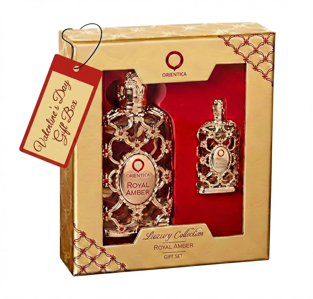 Al Harmain Royal Amber Discovery Set - Eau de Parfum 2-Pc Gift Set