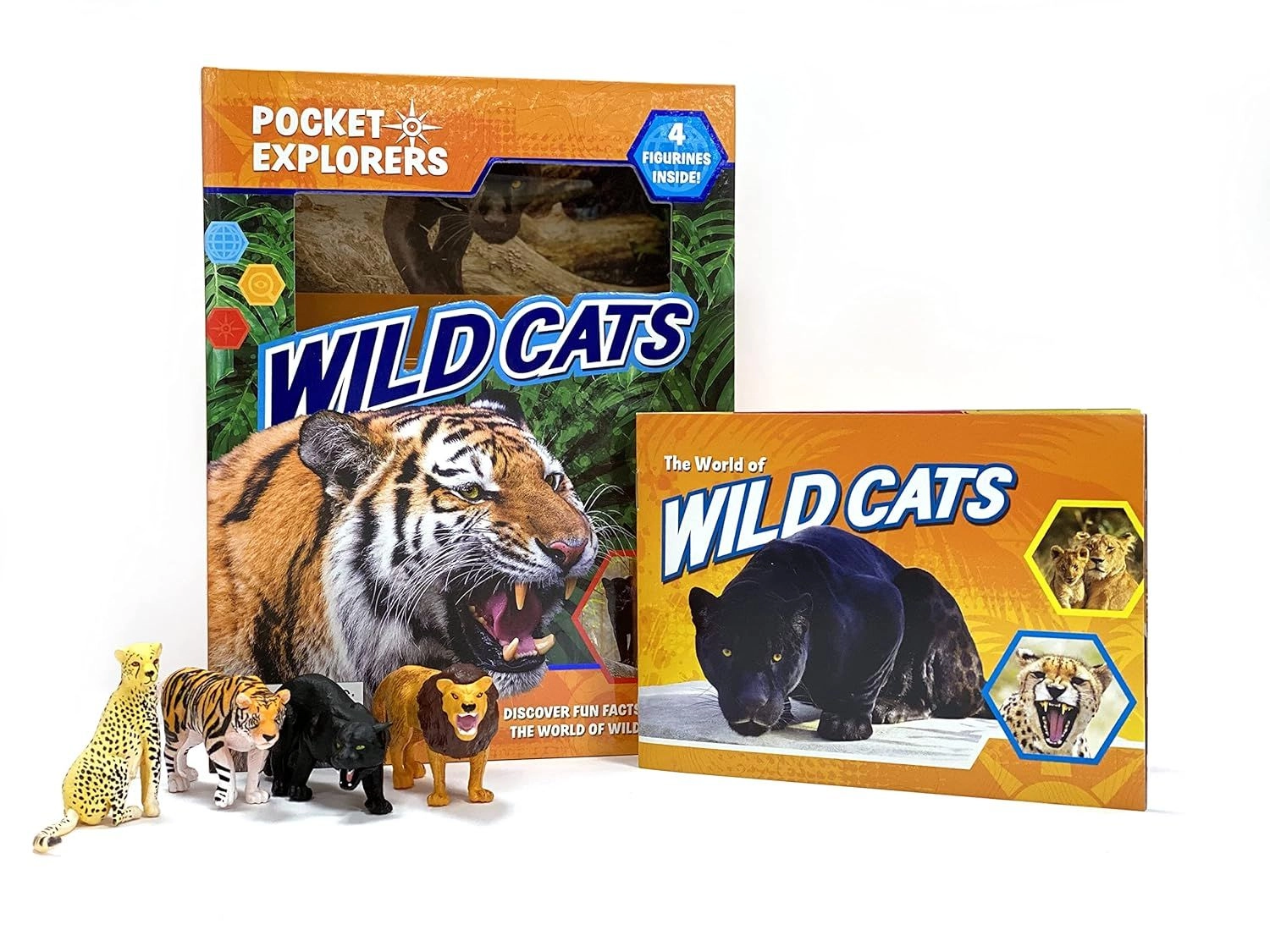 Phidal Wild Cats Pocket Explorers - 3 +