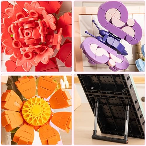 Flower Building Toy Set (S012)