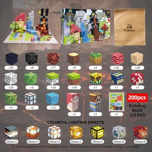 Magnet Blocks Castle - 200pcs