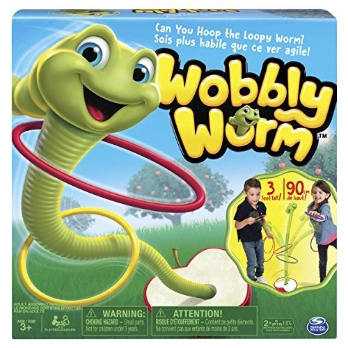 SPIN MASTER GAMES Wobbly Worm - 5 years+