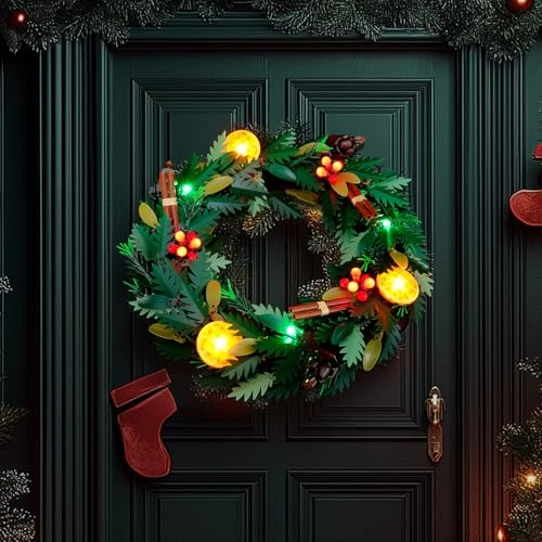 BRIKSMAX 20 Light Kit - for Lego Wreath 10340