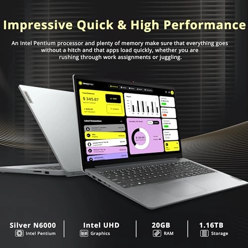 IdeaPad 15.6 FHD Premium IdeaPad - 15.6'' Pentium Silver N6000 4GB DDR4 128GB SSD