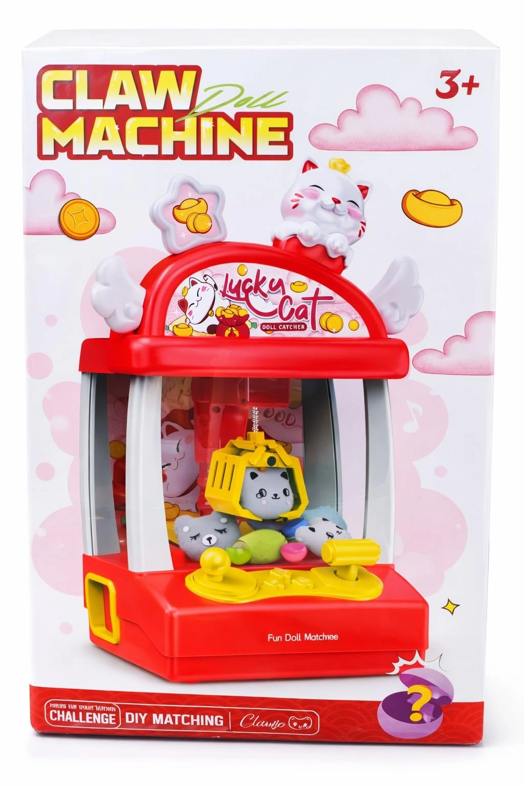 Mini Claw Machine, - 18 years+ to 60 years+