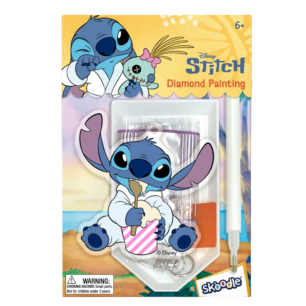 Diamond Painting Keychain Kit - Lilo & Stitch