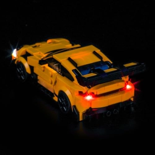 LED Light Set (DE02-77239-P96001) - Compatible with Lego 77239 Porsche 911 GT3 RS USB