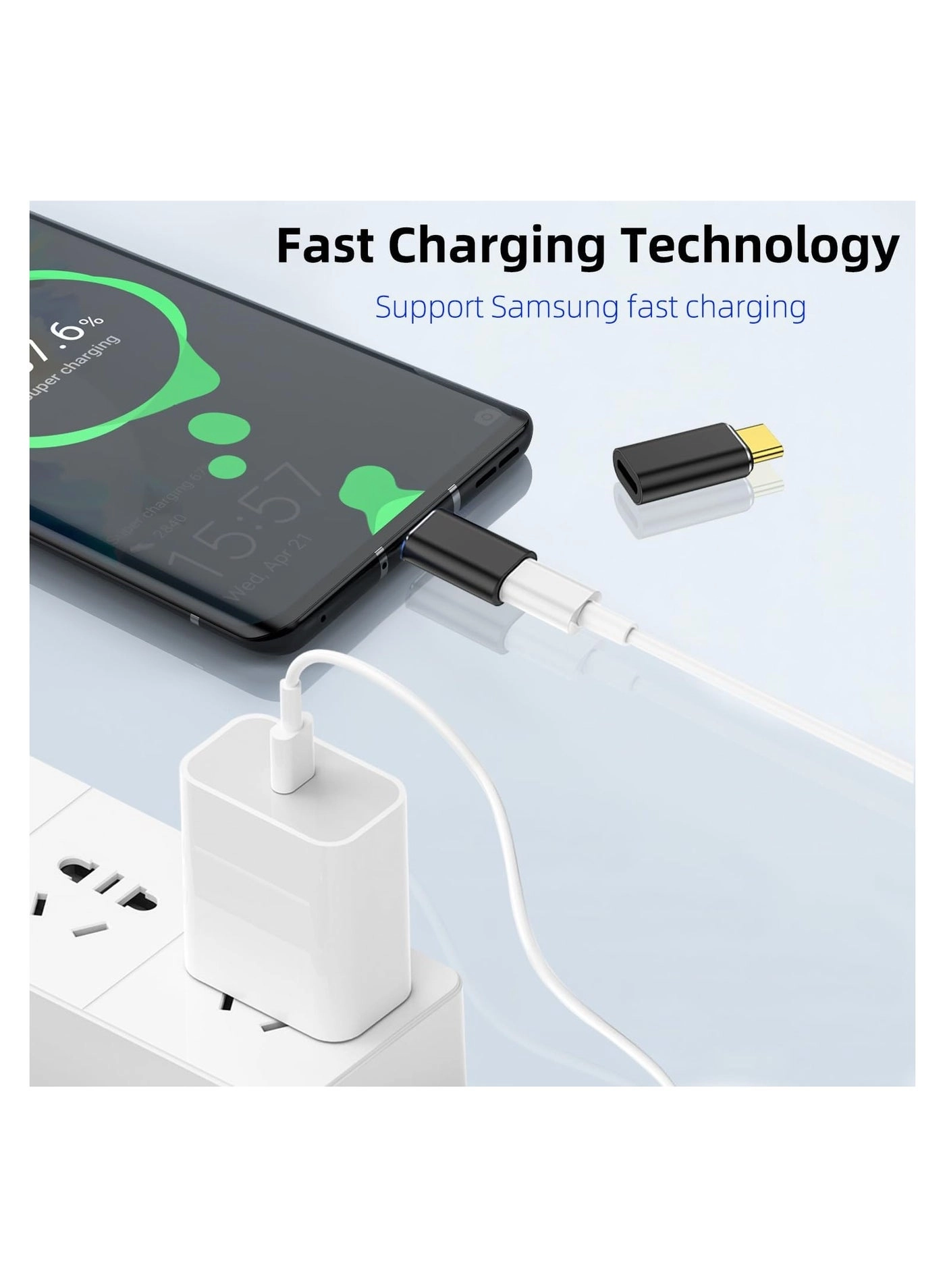 USB-C Male to Lightning Female Adapter