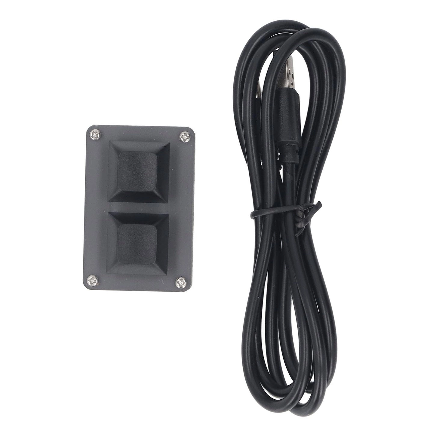 2-Key USB Custom Keyboard - Wired