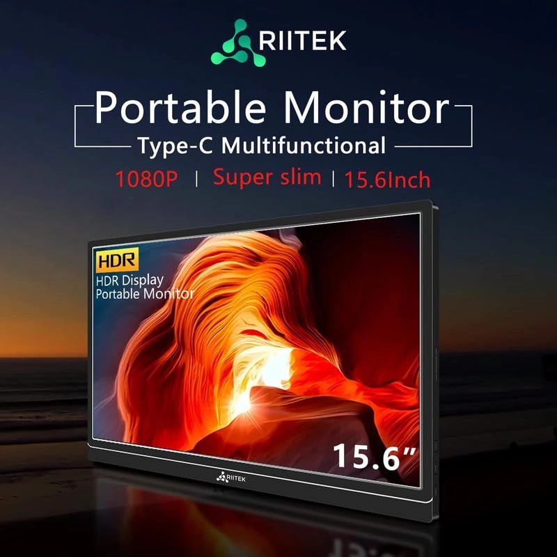Portable Monitor - RII-MONITOR-15.6IN-01 15.6 Inches 1920x1080