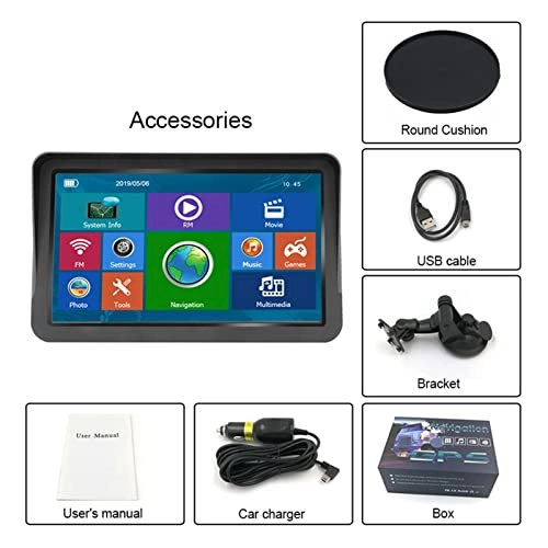 3D GPS Navigation - 9 inch 256MB+8GB 894156465132 Free Lifetime Map Updates