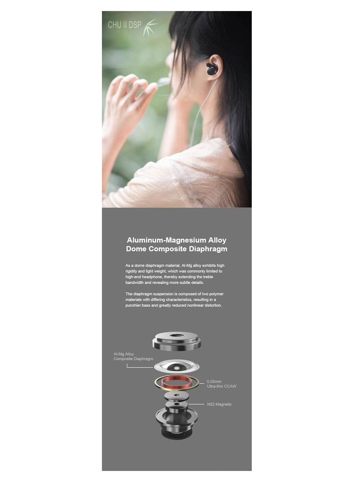 CHU II Wired Headphone