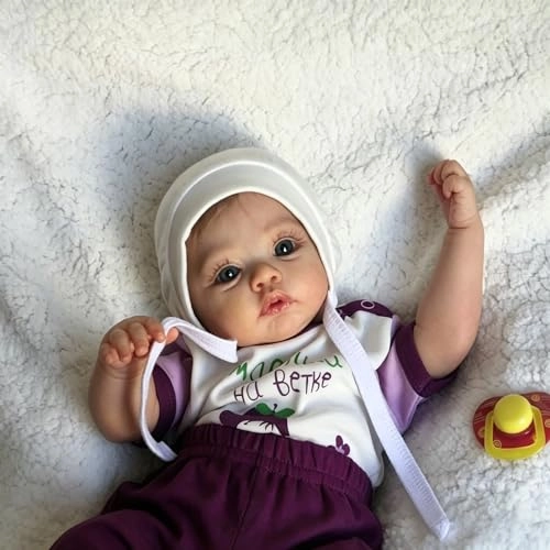 Reborn Baby Doll - 18 inch Full body vinyl Girl Ages 3+