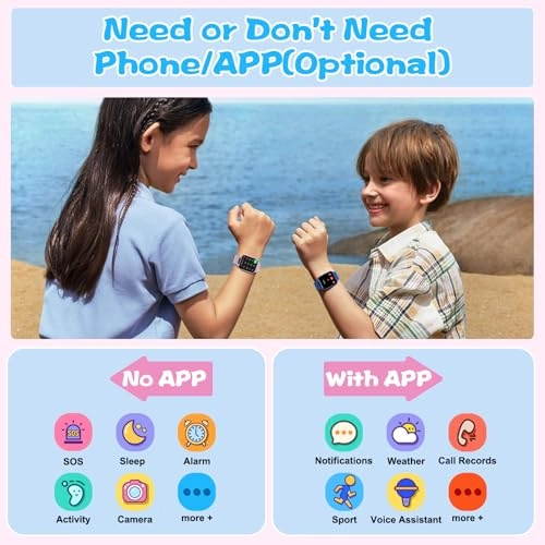 Smart Watch for Kids Stainless Steel