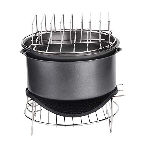 Air Fryer Accessories Kit - Stainless Steel, Carbon Steel 7Pcs/Set