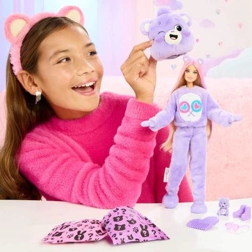 Barbie Cutie Reveal Cuddly Bears - Surprise Doll Ages 3+