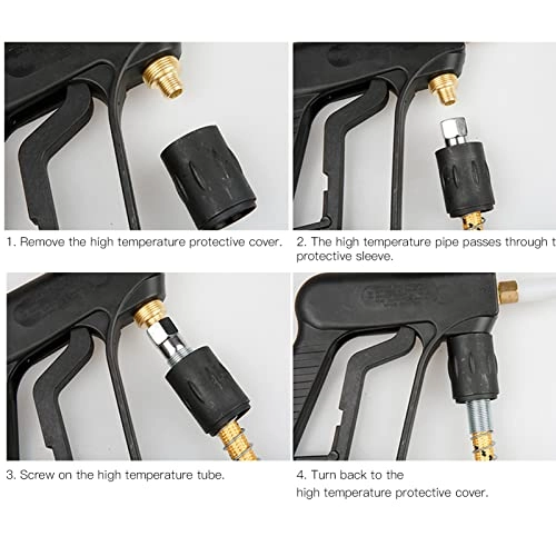 Car Wash Steam Gun - 300°C 2750 PSI