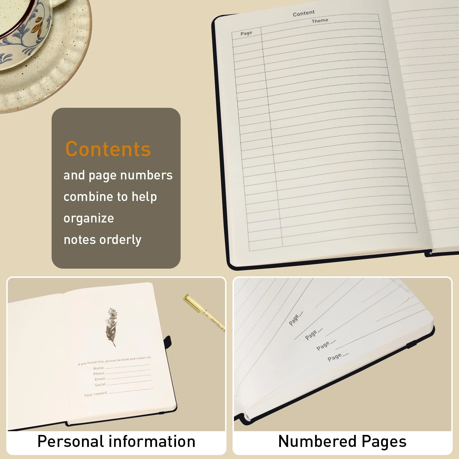 A5 Lined Diary