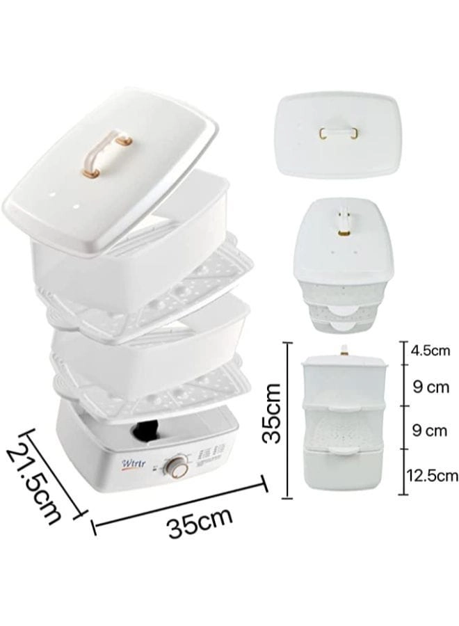 2-In-1 Multifunctional Electric Steamer