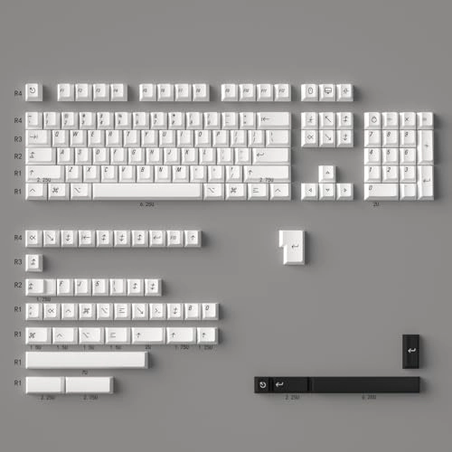 KeyGenius PBT Keycaps - UK