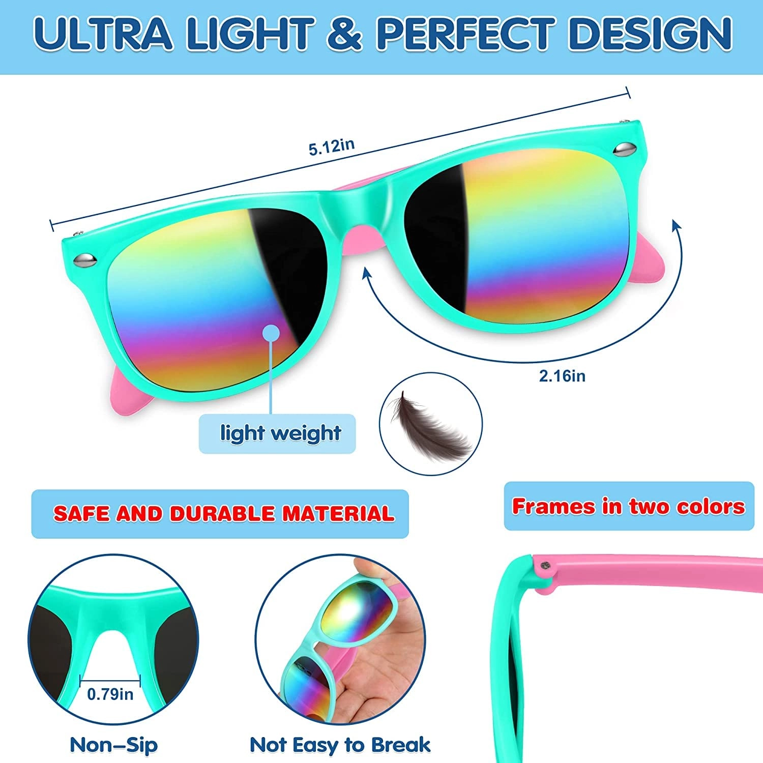 Kids Sunglasses - Multicolor Pack