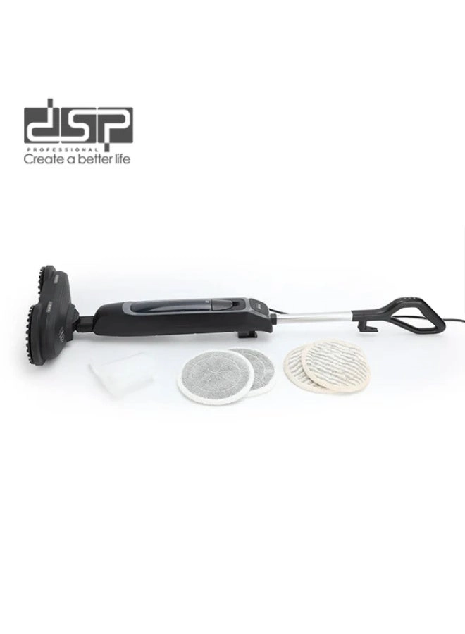 Spin Steam Mop - 1500W 360° Automatic Rotating Dual LED Lights