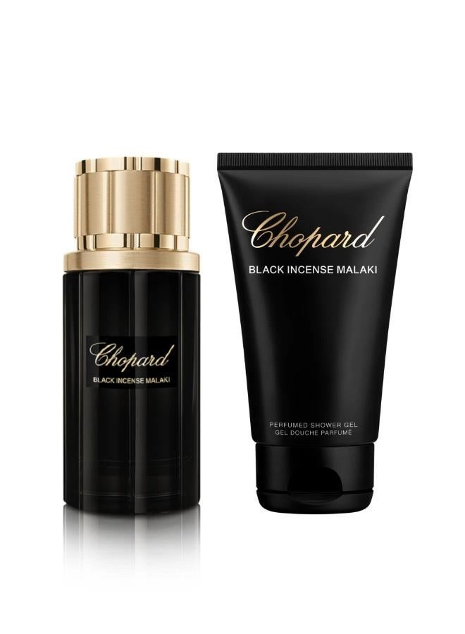Chopard Black Incense Malaki Eau de Parfum - 80ml + Shower Gel - 150ml