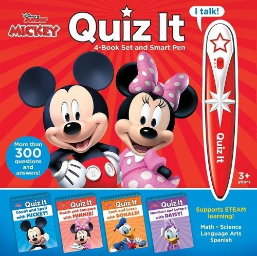 Phoenix International Publications, Incorporated Quiz It - 4-Book + Talking Pen