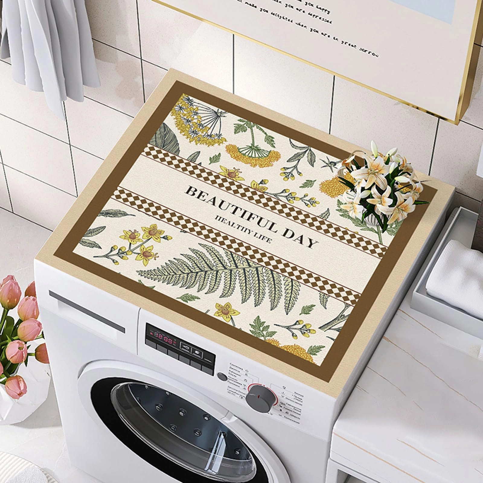 Washing Machine Dust Cover Mat