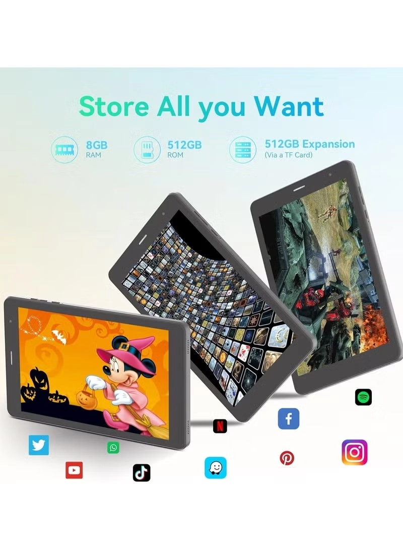 CM828 Tablet 8" 5G 8GB RAM 512GB