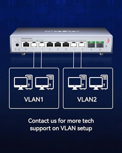 10 Port │ 8x2.5G│ 1x10G SFP+ Managed 10-ports