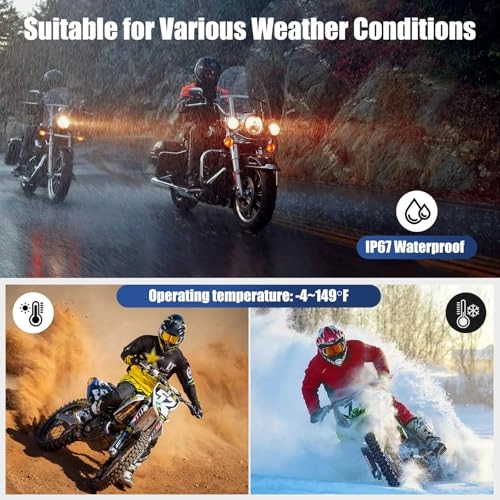Motorcycle GPS Navigation System - 5 inch