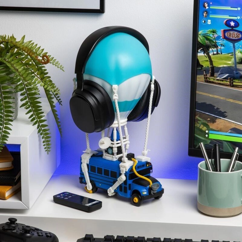 Battle Bus Diorama Light - 32cm Headphone Stand USB Powered
