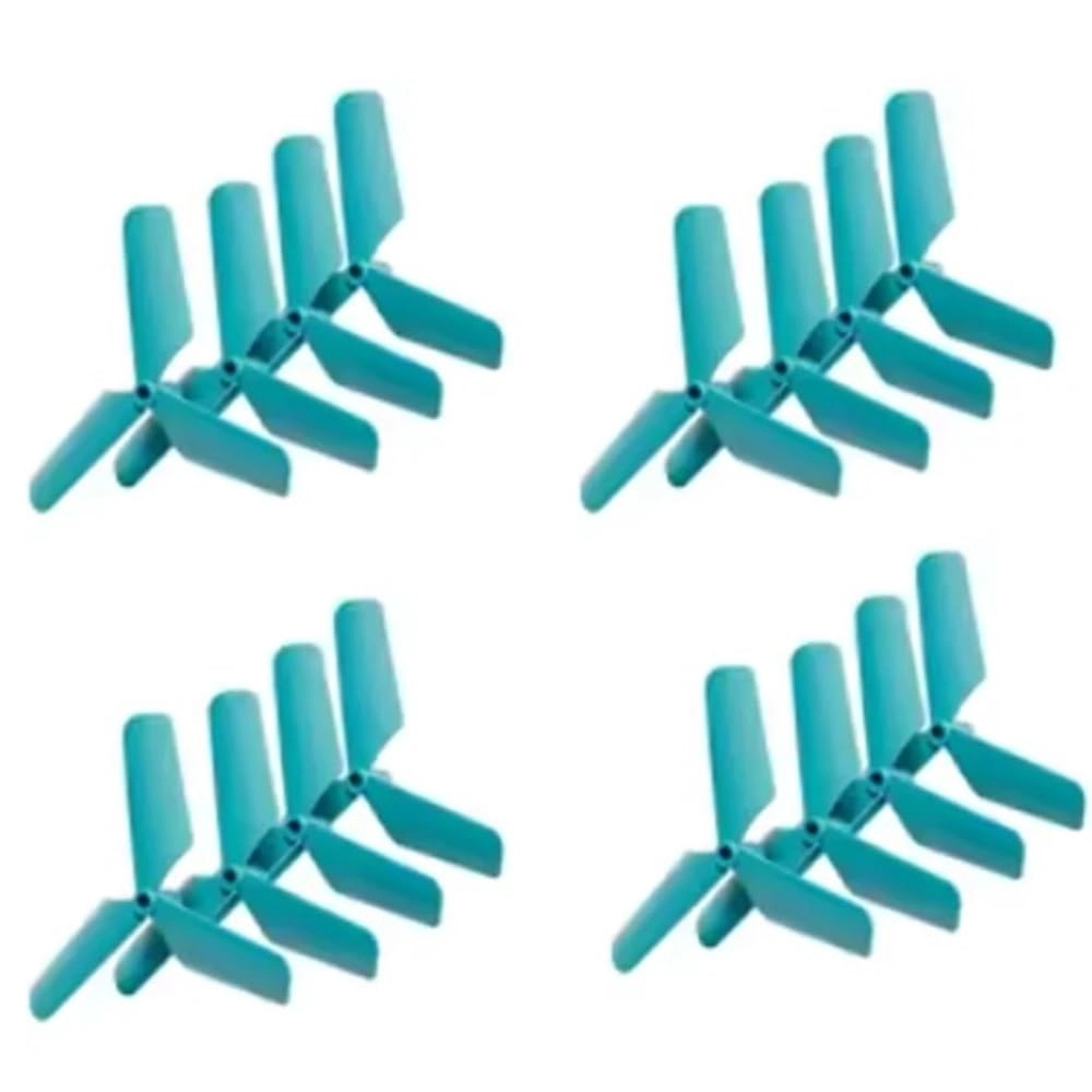 3D Propeller - 8x4.4 4PCS Clear Blue