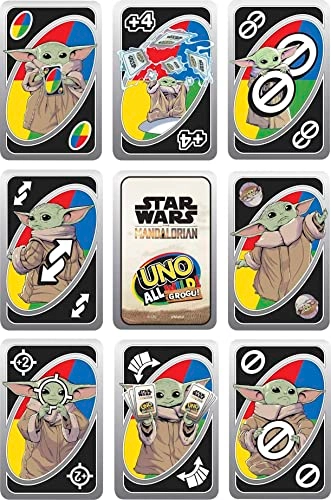 UNO All Wild Grogu - Card Game