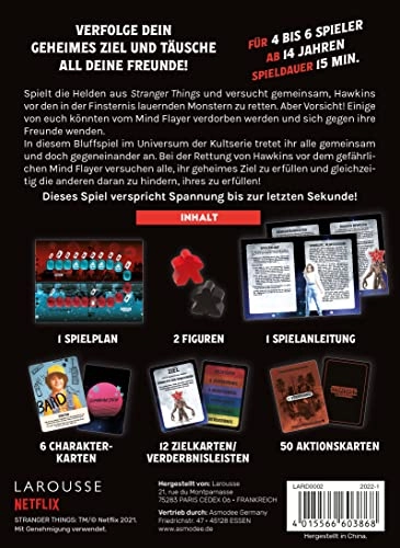 Stranger Things: Save Hawkins - Family Game Deduction Game (German)