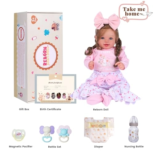 Reborn Baby Doll - 20 Inch Vinyl Girl Ages 3+