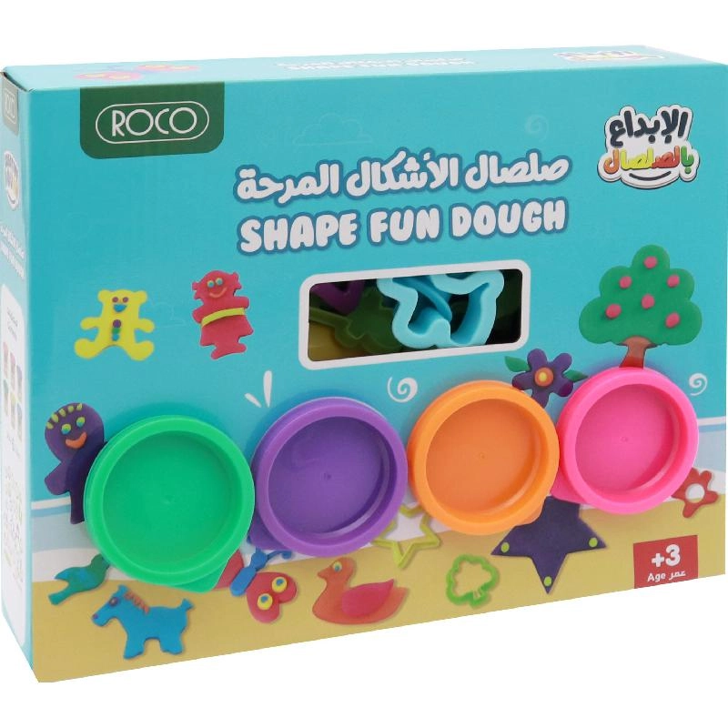 Roco Ready Steady Dough - Modelling Clay/Dough Playset with Accessories