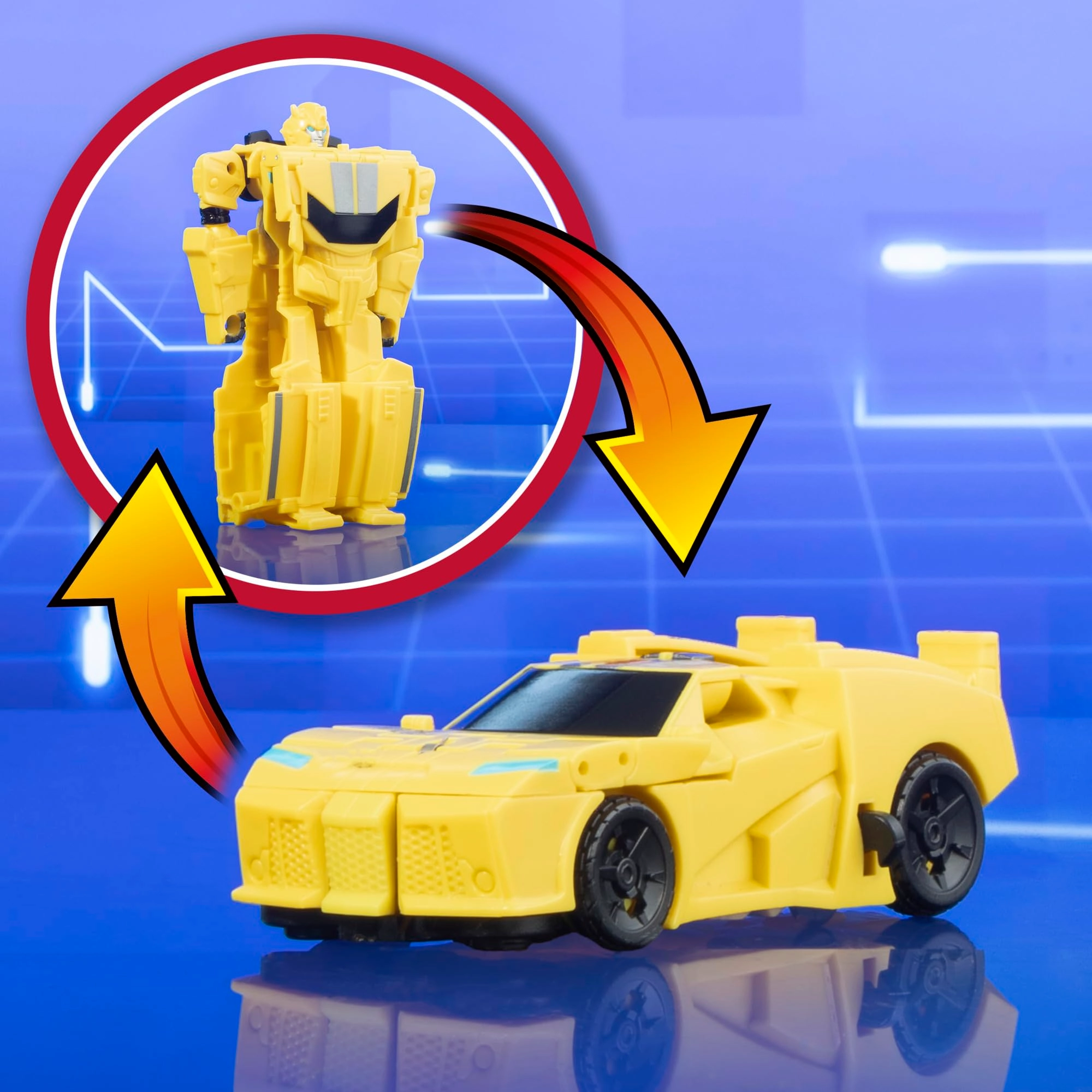 1-Step Flip Heroes - 1-Step Transformers (3-Pack)