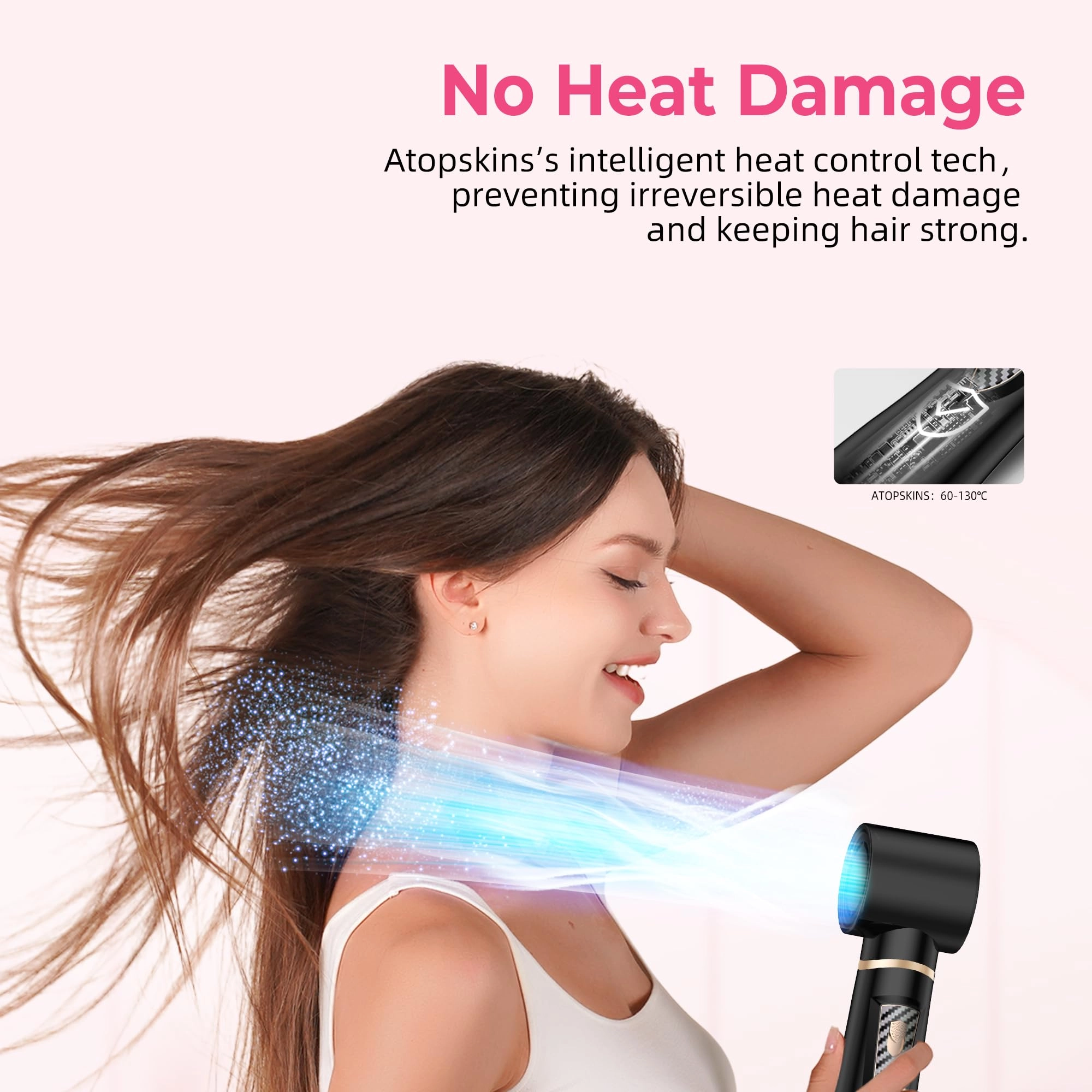 5 in 1 Blow Dryer Brush Set - 1000W Ionic 3-Speed