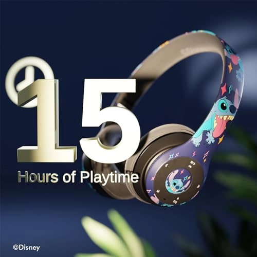 Lilo & Stitch Lick Bluetooth Over-Ear Headphones - Wireless Headphone